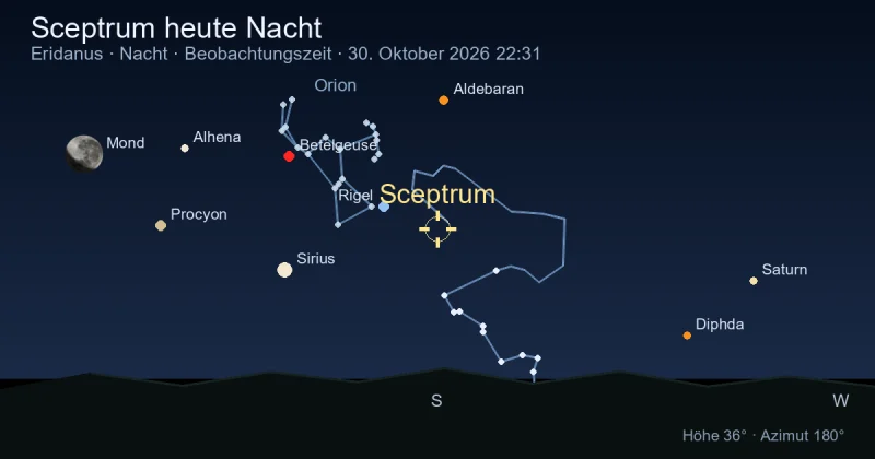 Sceptrum heute Nacht