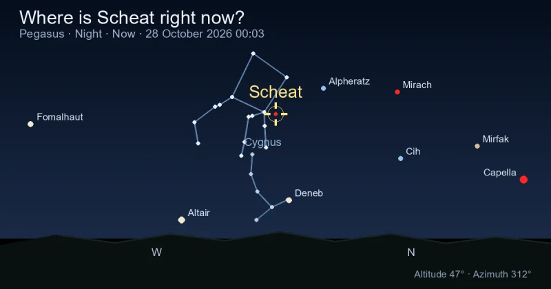 Where is Scheat right now?