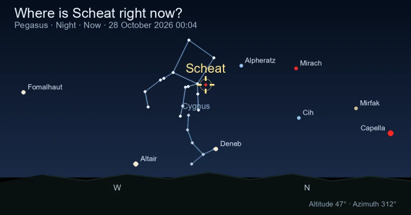 Where is Scheat right now?