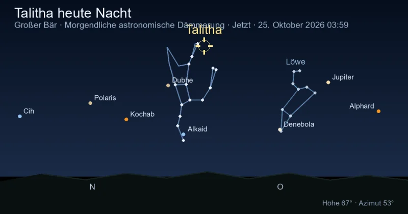 Talitha heute Nacht