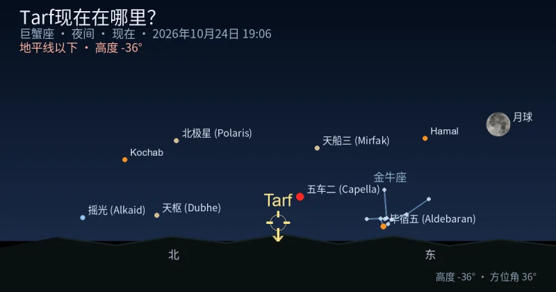 Tarf现在在哪里?