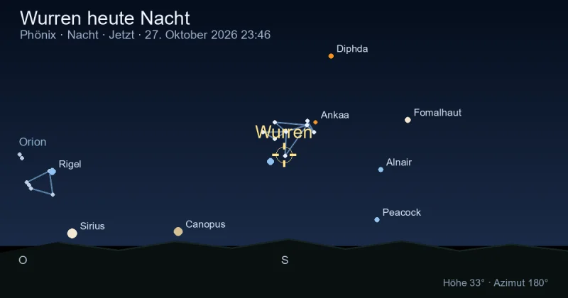 Wurren heute Nacht