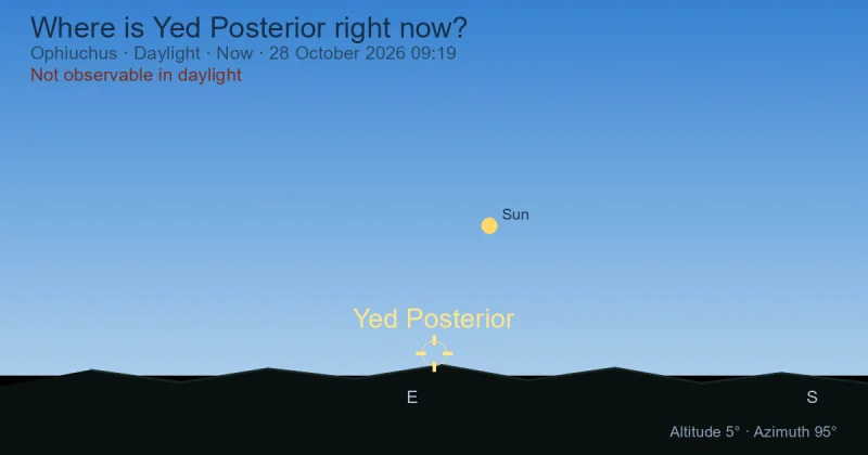 Where is Yed Posterior right now?