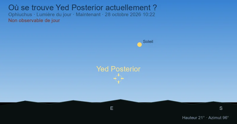 Où se trouve Yed Posterior actuellement ?