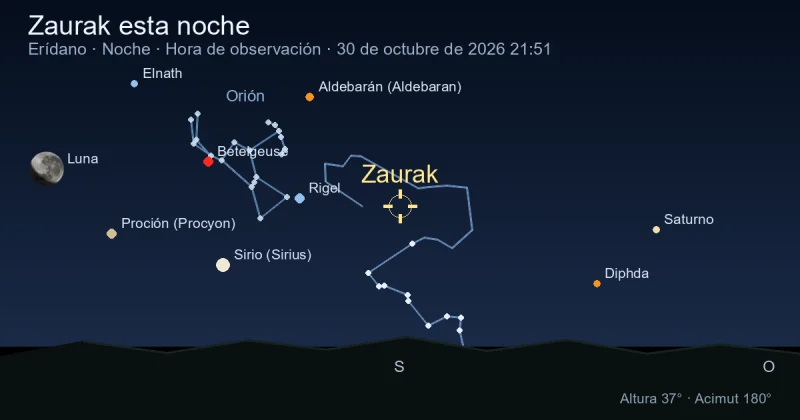 Zaurak esta noche