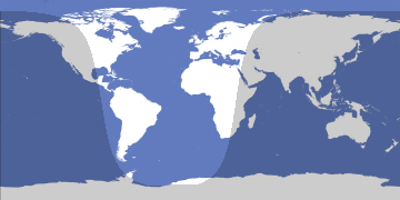 Penumbral Lunar Eclipse 2045-08-27