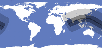 Hybrid Solar Eclipse 2085-06-22