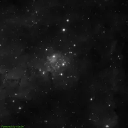 IC1805 photo taken with blue filter