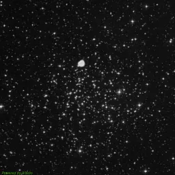 M46 photo taken with blue filter