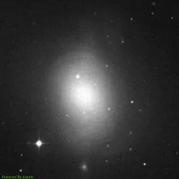 M85 photo taken with blue filter