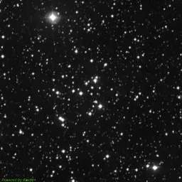 NGC0744 photo taken with blue filter