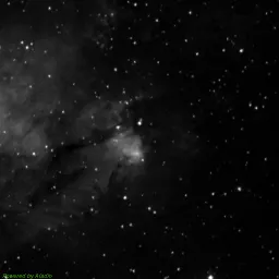 NGC0896 photo taken with blue filter