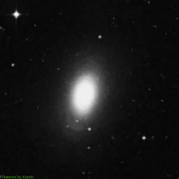 NGC1340 — 蓝色滤镜图像