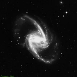 NGC1365 — 蓝色滤镜图像