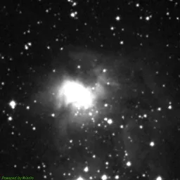 NGC1931 — blue-filter image