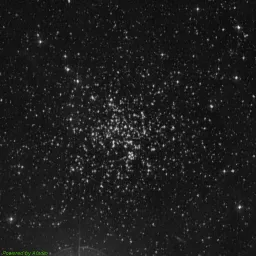 NGC2477 photo taken with blue filter