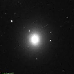 NGC4494 photo taken with blue filter