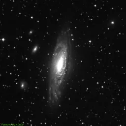 NGC7331 photo taken with blue filter