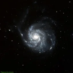 M101 color image