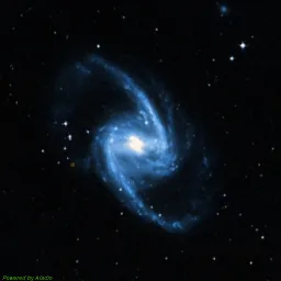 NGC1365 — 彩色合成图像