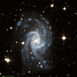 NGC2835 — composite color image