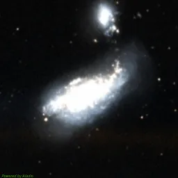 NGC4490 color image