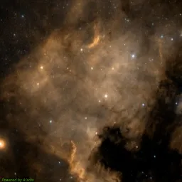 NGC7000 color image