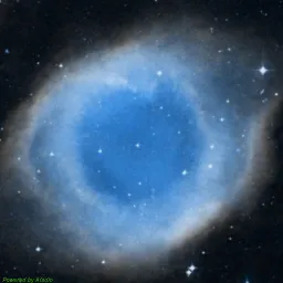 NGC7293 color image