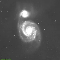 M51 photo taken with Near-Infrared filter