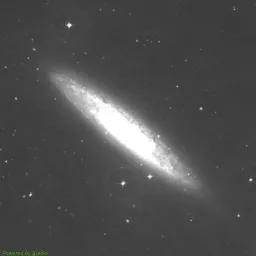 NGC0253 — 近红外图像