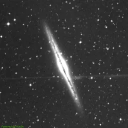 NGC0891 photo taken with Near-Infrared filter