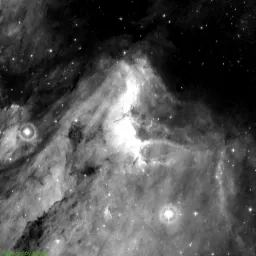 IC5070 photo taken with red filter