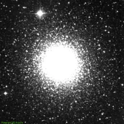 M15 photo taken with red filter