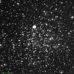 M46 photo taken with red filter