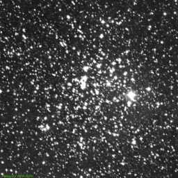 M52 photo taken with red filter