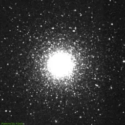 M53 photo taken with red filter