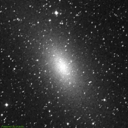 NGC0147 photo taken with red filter