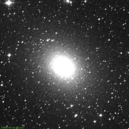 NGC0185 photo taken with red filter