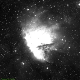 NGC0281 photo taken with red filter