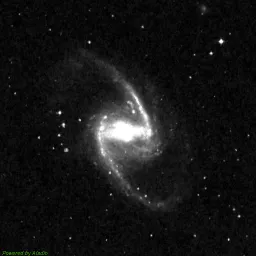NGC1365 — 红色滤镜图像