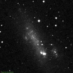 NGC2366 — red-filter image