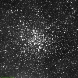 NGC2477 photo taken with red filter