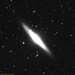 NGC2683 photo taken with red filter