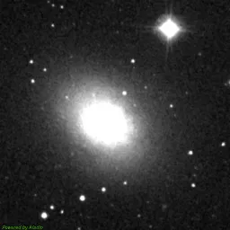 NGC3077 photo taken with red filter