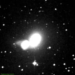 NGC4105 — red-filter image