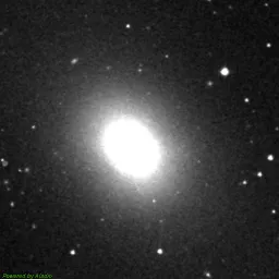 NGC4365 photo taken with red filter