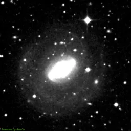 NGC5101 — red-filter image
