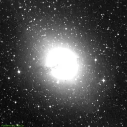 NGC5128 photo taken with red filter