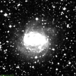 NGC5643 — imagem com filtro vermelho