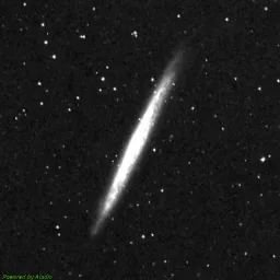 NGC5907 — red-filter image